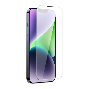 Vidrio templado para iPhone 14 Plus / 13 Pro Max con un protector de altavoz 0.4mm Conjunto de