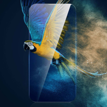 Vidrio templado para iPhone 14 Plus / 13 Pro Max con un protector de altavoz 0.4mm Conjunto de
