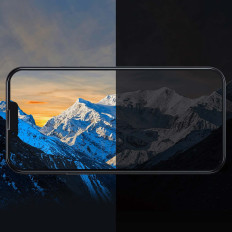 Gehard glas voor iPhone 14 Plus / 13 Pro Max met luidsprekerschild 0.4mm Set van
