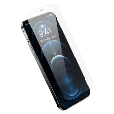 Vidrio templado para iPhone 12 Pro Max con un protector de altavoz 0.4mm Conjunto de
