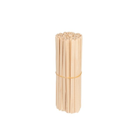 Små träspatlar 140x6x1,4 mm - 150 stycken