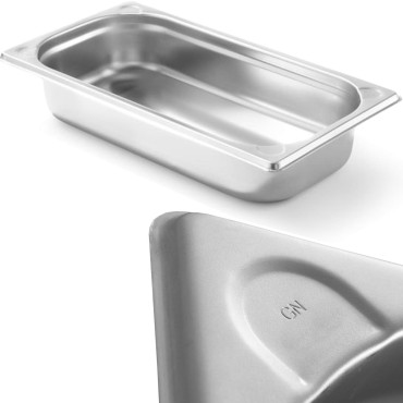 GN 1/3 Linha de cozinha de contêiner alta. 65 mm - Hendi 806425