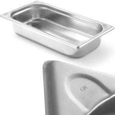 GN 1/3 Línea de cocina de contenedor alto. 65 mm - Hendi 806425