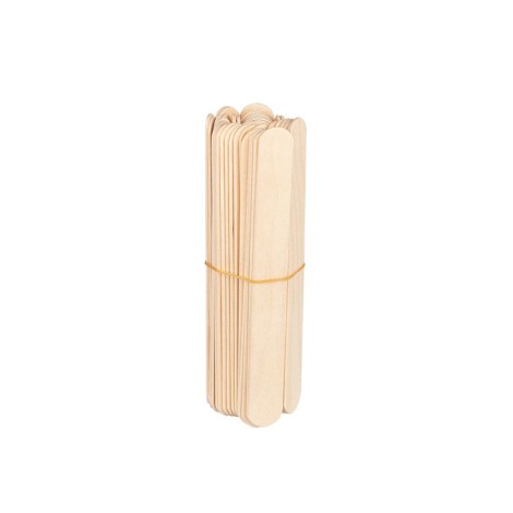 Large wooden spatula 150x18x1.8mm - 150 pieces — packaging