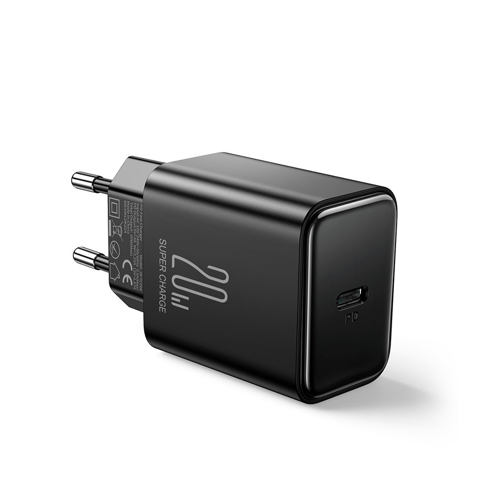 USB-C 20W PD črni polnilnik