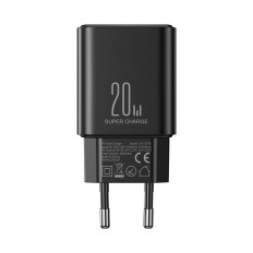 USB-C 20W PD Black lādētājs
