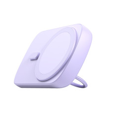 Powerbank 6000mAh ασύρματο με έναν φορτότυπο επαγωγής 20W Magsafe Purple