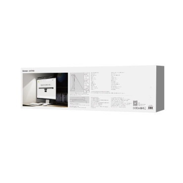LED-lampa för bildskärm i-wok-serien svart monitorbelysning