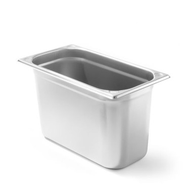 Linha de cozinha de aço do recipiente GN 1/3 alta. 150 mm - Hendi 806449