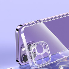 Veske til iPhone 14 Pro Max tynt tilfelle + herdet glass sett