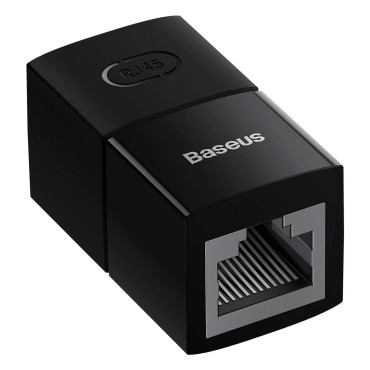 Conector de rede de acoplamento Ethernet RJ45 Black Set 10pcs.