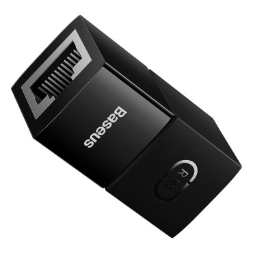 Savienojuma tīkla savienotājs Ethernet RJ45 Black Set 10gab.