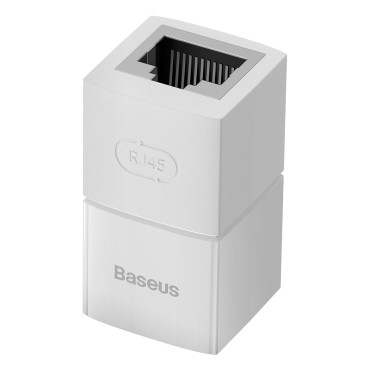 Spojovací sieťový kábel Konektor Ethernet RJ45 Biela Set 10ks.