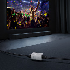 Savienojuma tīkla kabeļa savienotājs Ethernet RJ45 balts komplekts 10gab.