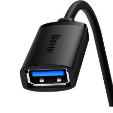 Podaljšek kabla USB 2.0 1.5m Črna