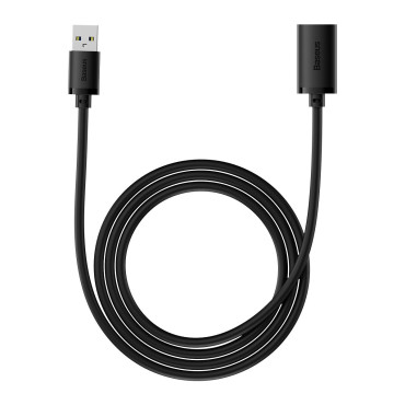 USB 3.0-Kabelverlängerungskabel 1.5m Schwarz