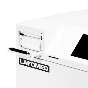 Lafomed LFSS03AA Touch avtoklav, 3-litrski razred B z medicinskim tiskalnikom — povečava etikete