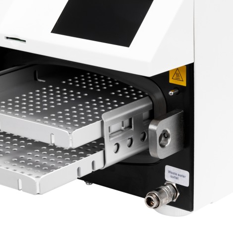 Lafomed LFSS03AA Touch 3L klasa B autoklav s termalnim pisačem — detaljni prikaz ladice