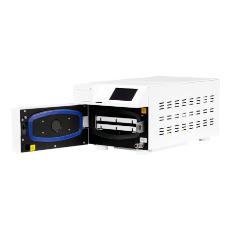 Autoclave Lafomed LFSS03AA Touch Clase B 3L con impresora térmica médica — vista frontal