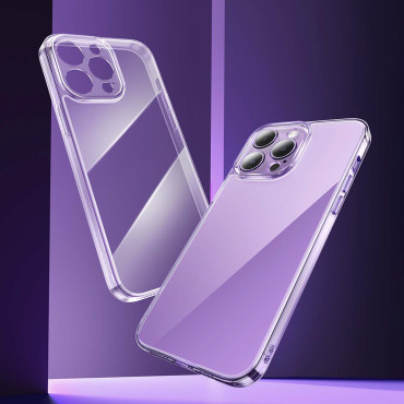 Estuche para el caso blindado de Iphone 14 Pro Max + Juego de vidrio templado