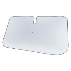 Reflekterande solskyddsmedel på framfönstret för cooolride 131x69cm bil