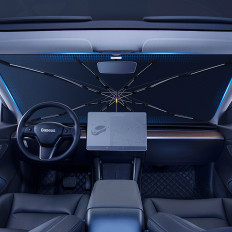 Odsevni krema za sončenje na sprednjem oknu za COOOOOORODIDE 131X69CM CAR