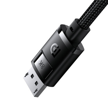 DisplayPort 8K 60Hz serija visoke ločljivosti 5M črni kabel