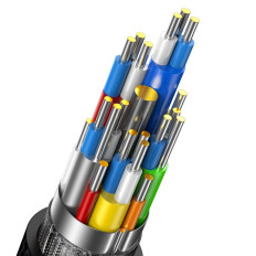 DisplayPort 8K 60Hz serie de alta definición 5M Cable negro