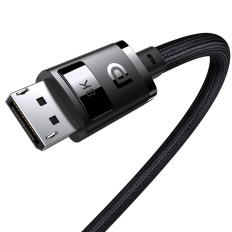 Cabo de alta definição do displayPort 8k 60Hz 1.5m Preto