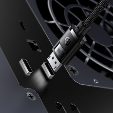 DisplayPort 8K 60Hz augstas izšķirtspējas sērijas kabelis 1.5m Black