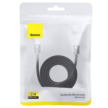 Cabo de alta definição do displayPort 8k 60Hz 1.5m Preto