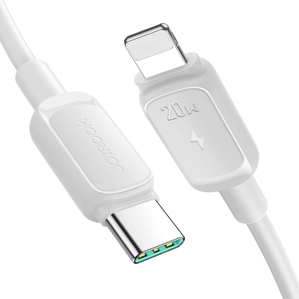 Καλώδιο καλωδίου για το iPhone USB-C - Lightning 20w 1.2m Λευκό