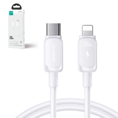 Kaapelijohto iPhone USB-C - Lightning 20W 1.2m Valkoinen