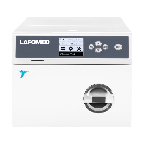 Autoclave Lafomed LFSS03AA LCD 3 L Classe B per uso medico — vista frontale