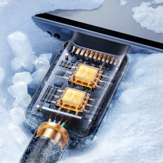 Kabeltråd for iPhone Lightning - USB 2.4A 480Mbps 2m svart