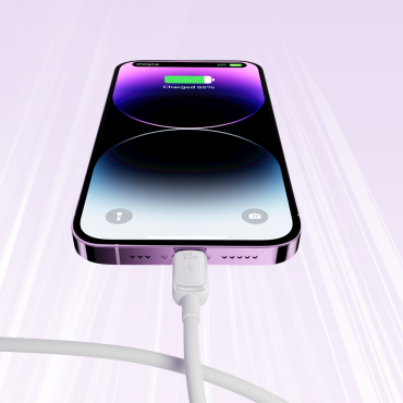 Kabelska žica za iPhone USB-C - Lightning 20W 1.2m Bela