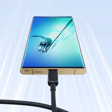 Cable MicroUSB cable - USB 2.4A 480MBPS 2M black