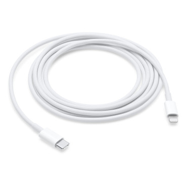 Apple Algne kaabel-kaabel iPhone USB-C - Lightning 2M White