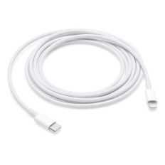 Apple Originální kabelový kabel pro iPhone USB-C - blesk 2m bílý