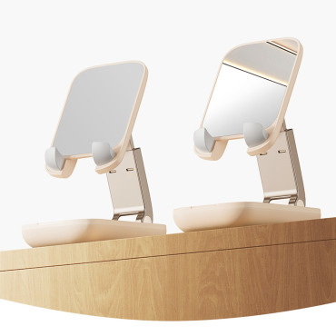 Stand réglable sur téléphone Série Seashell Noir