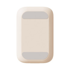 2in1 adjustable stand on phone stand with mirror seashell series beige