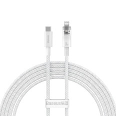 Kabelinė viela viela iPhone Explorer serijos USB-C - Žaibas 20W 2M baltas