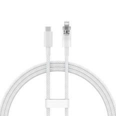 Kabeļu vadu vads iPhone Explorer sērijai USB-C - Zibens 20W 1m balts