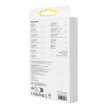 Kabelių vielos viela iPhone Explorer serijos USB - Žaibas 2,4A 2m balta