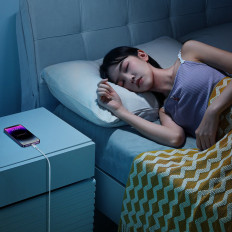 Kabelių vielos viela iPhone Explorer serijos USB - Žaibas 2,4A 2m balta