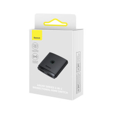2in1 airjoy hdmi 4k 60hz juoda adapteris juoda