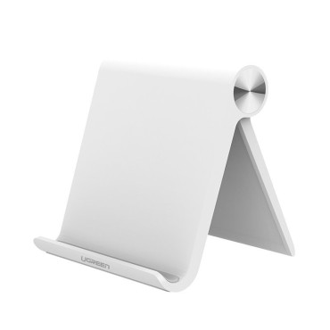 Suporte de mesa de mesa no tablet preto do punho do telefone