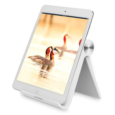 Suporte de mesa de mesa no tablet preto do punho do telefone