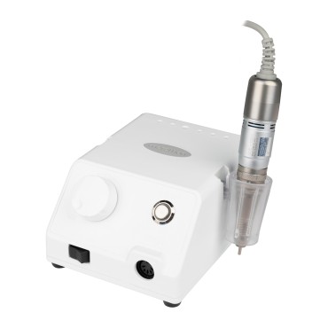 Saeyang Marathon Escort III White Nail Drill Machine + H200 — front view