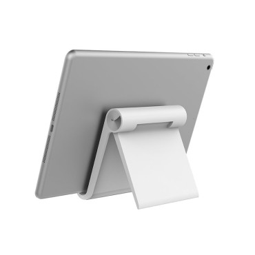 Suporte de mesa de mesa no tablet preto do punho do telefone